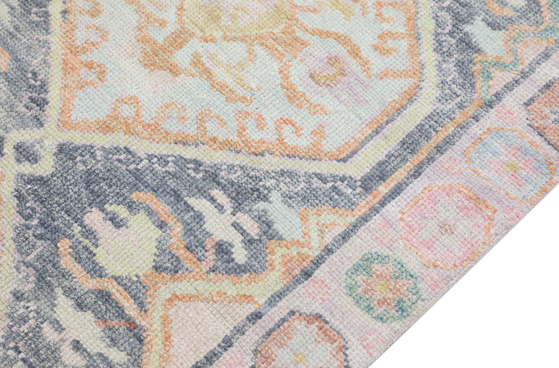 Turkish Oushak Rug 2'11" x 6'3" #4448