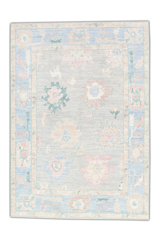 #2676 Turkish Oushak 5' x 6'11"