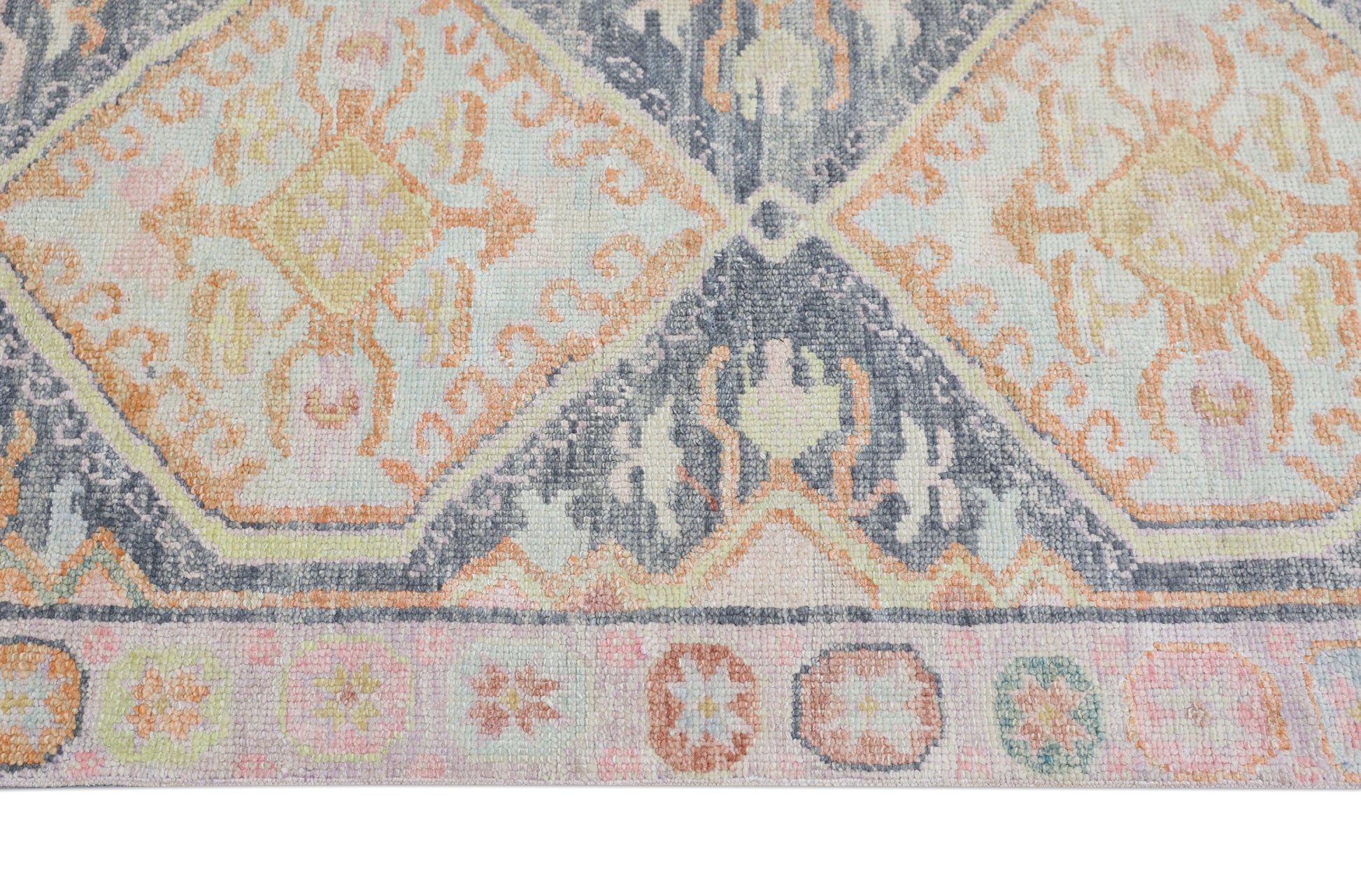 Turkish Oushak Rug 2'11" x 6'3" #4448