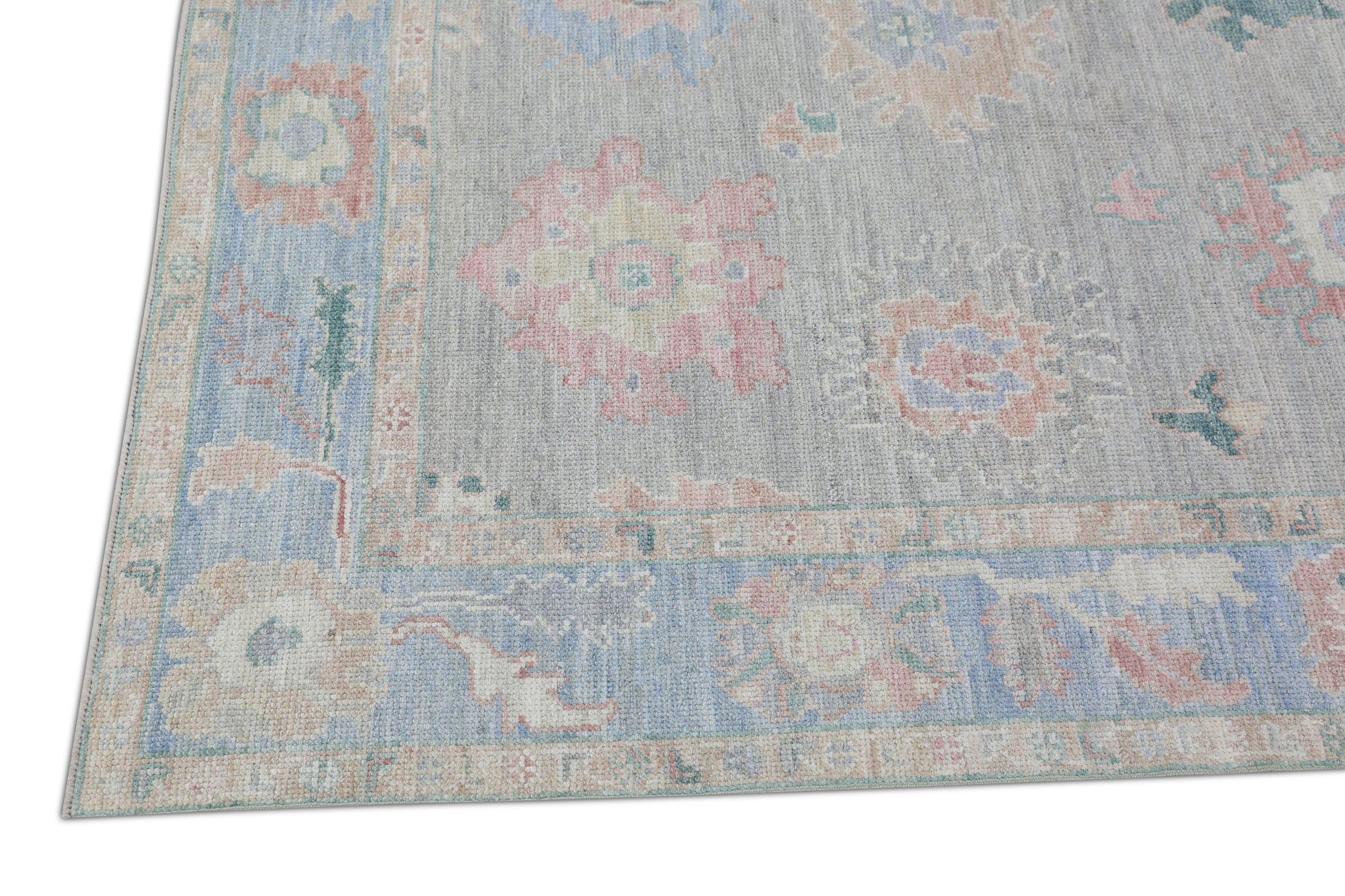 Turkish Oushak Rug 5' x 6'11" #2676