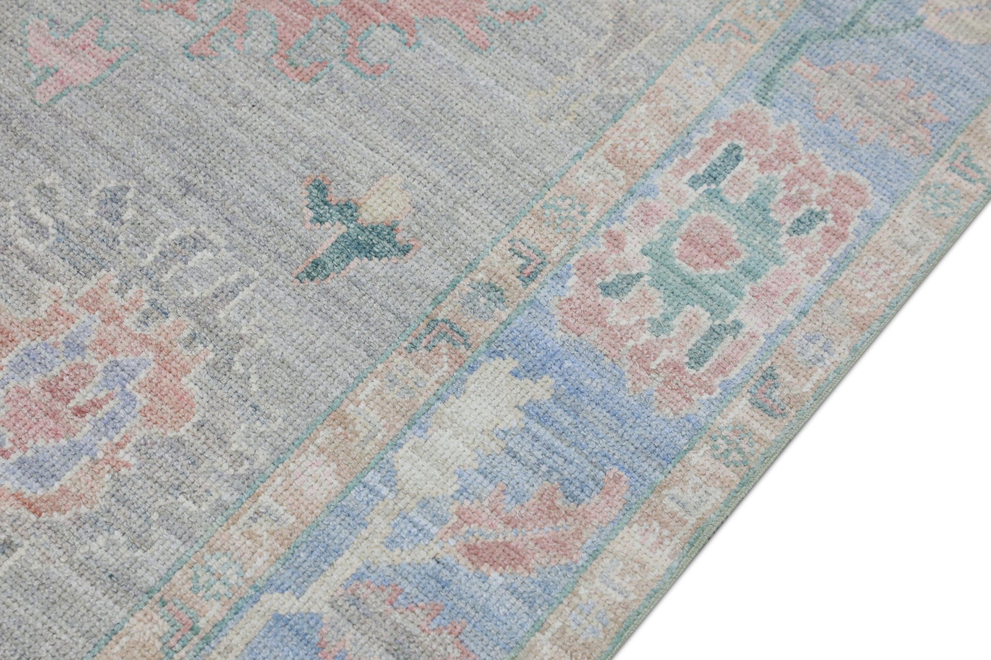 Turkish Oushak Rug 5' x 6'11" #2676