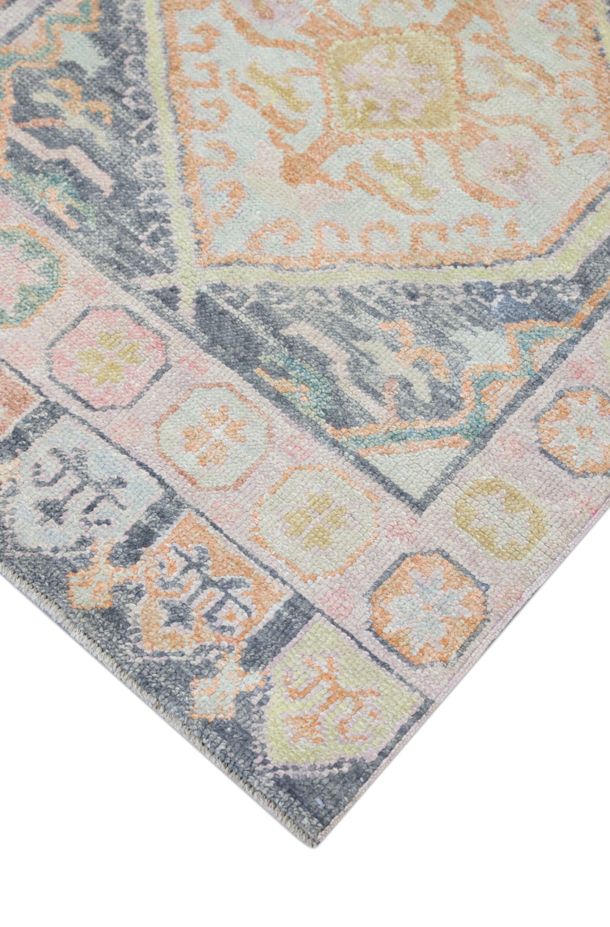 Turkish Oushak Rug 2'11" x 6'3" #4448