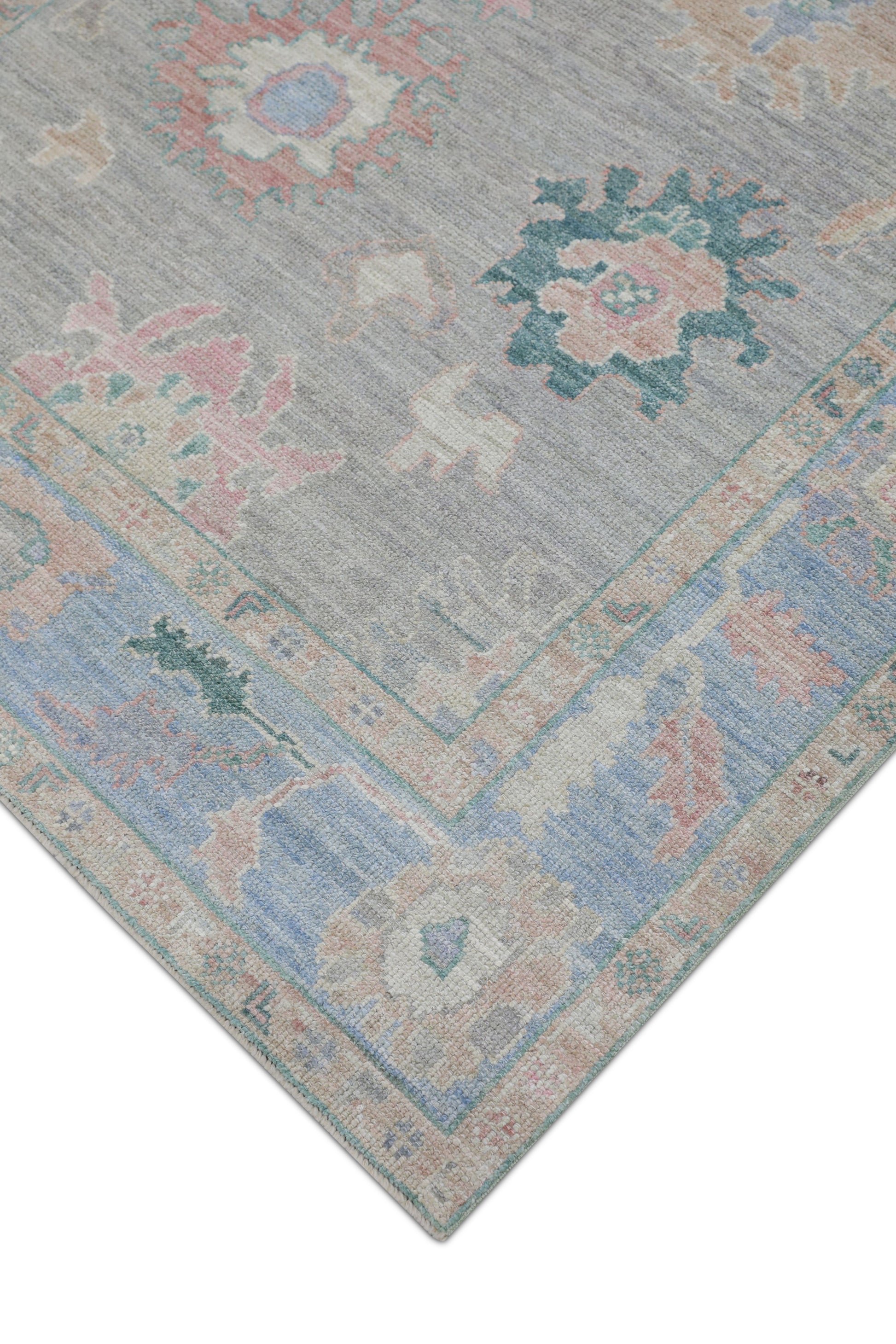 Turkish Oushak Rug 5' x 6'11" #2676