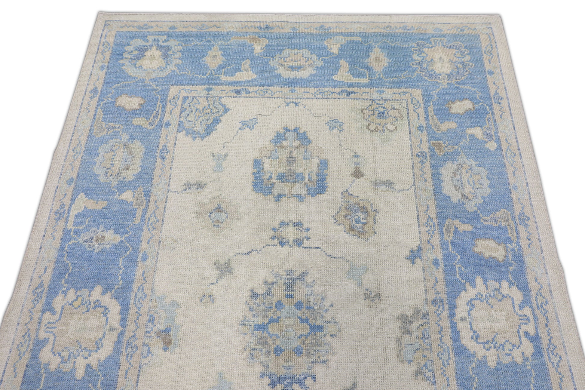 Turkish Oushak Rug 5' x 7'8" #2936