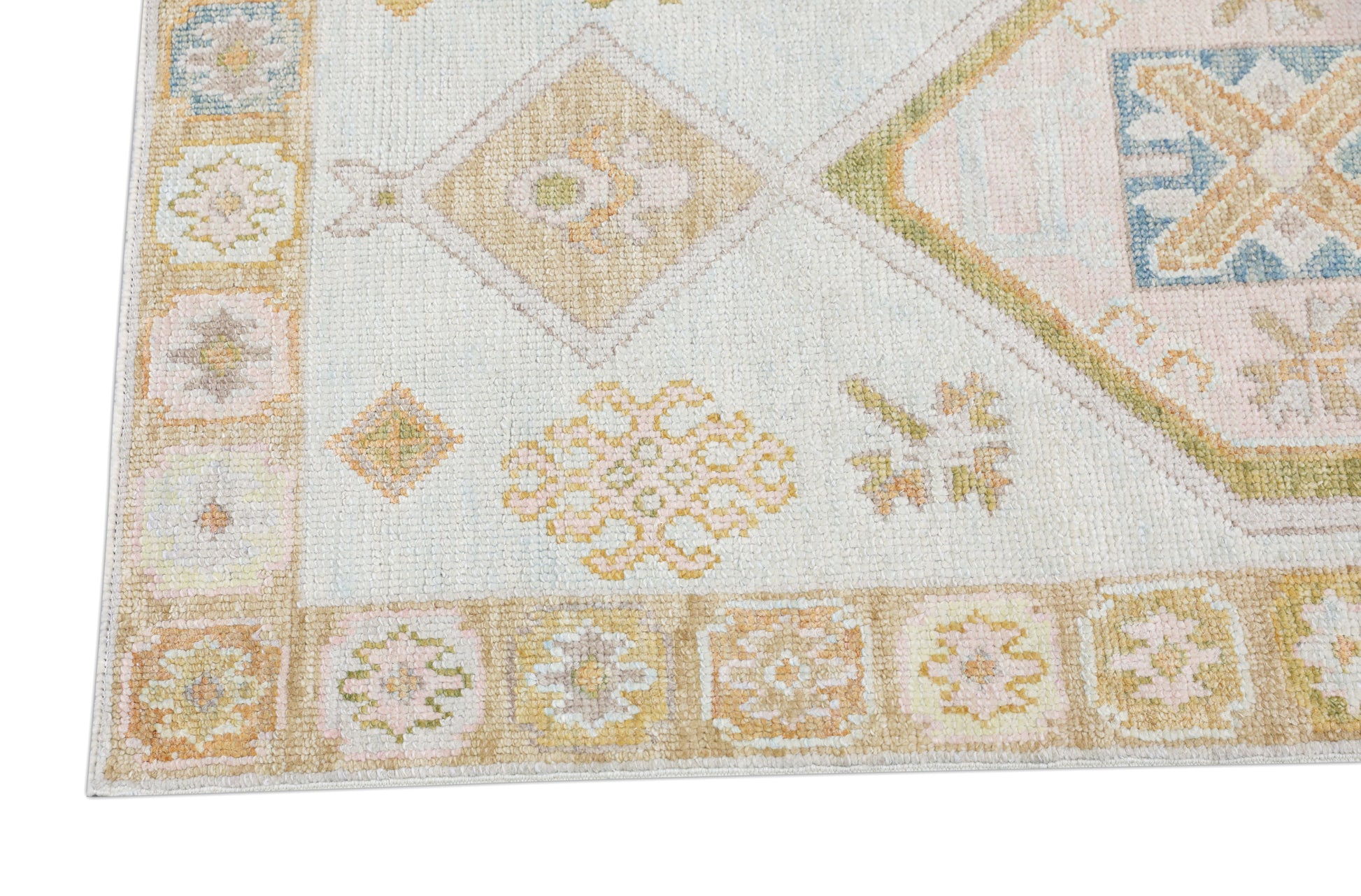 Turkish Oushak Rug 2'10" x 12'1" #4382