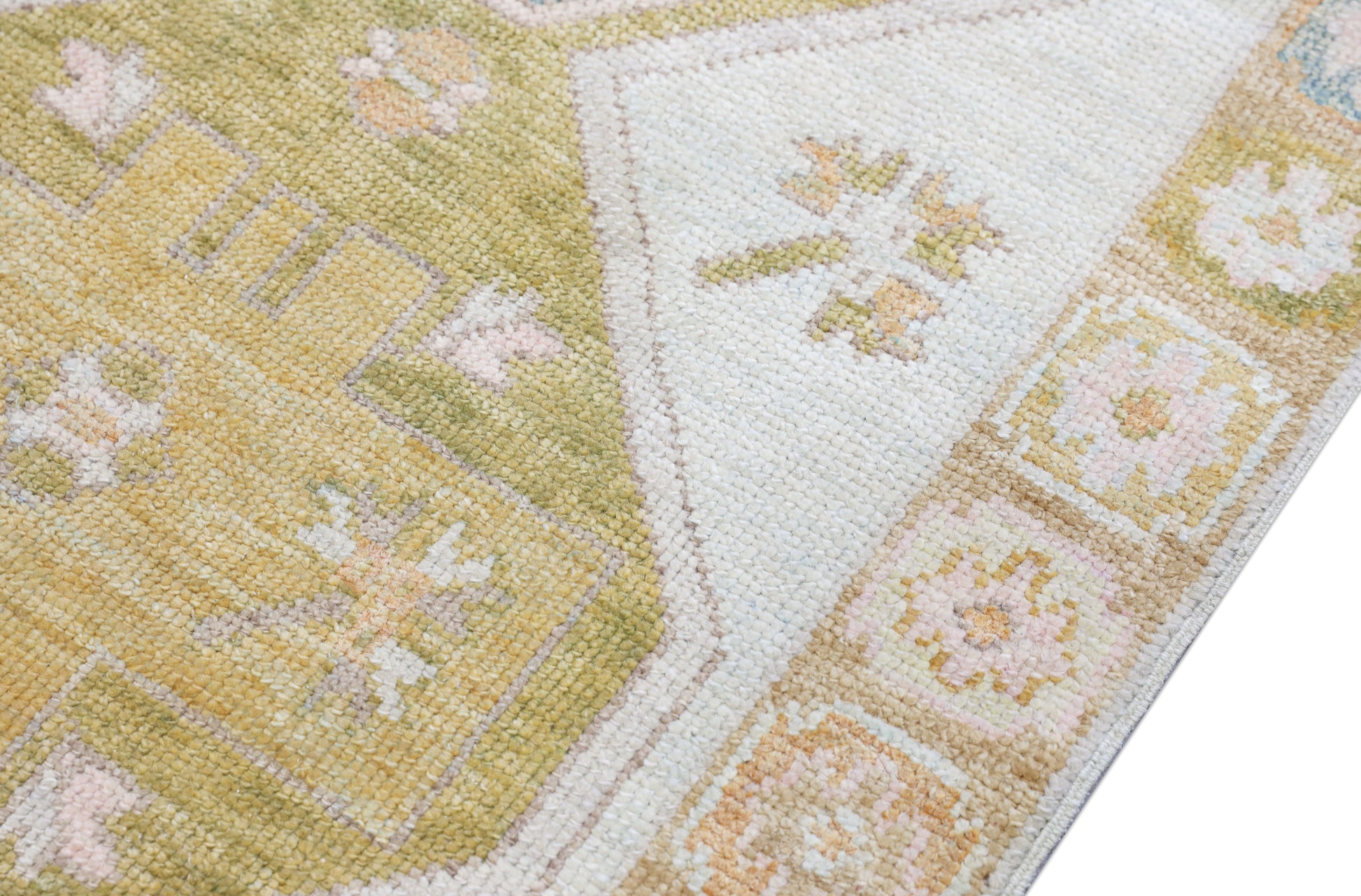 Turkish Oushak Rug 2'10" x 12'1" #4382
