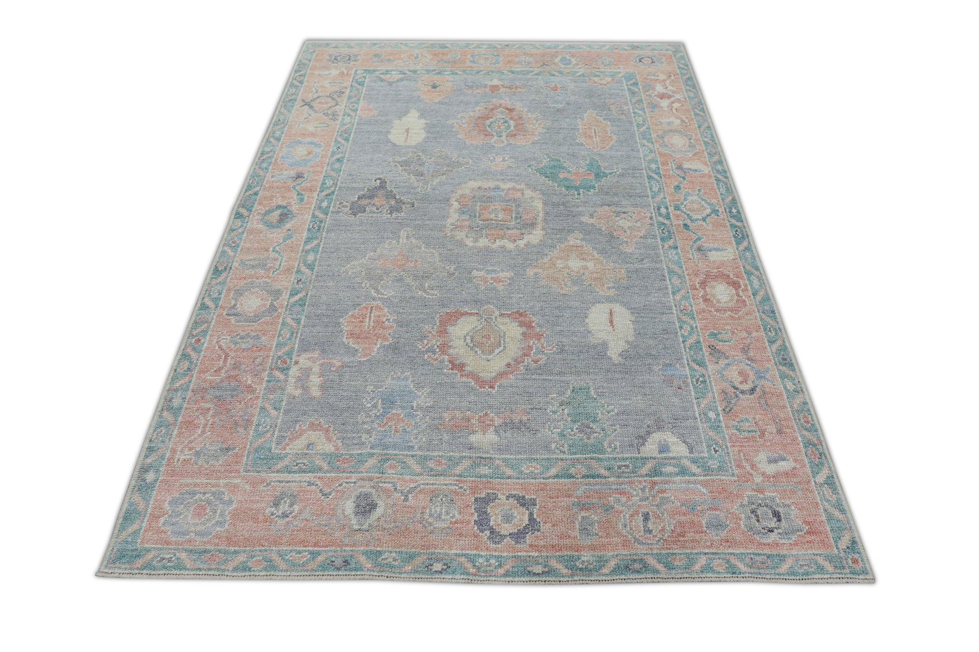 Turkish Oushak Rug 5' x 6'10" #2715