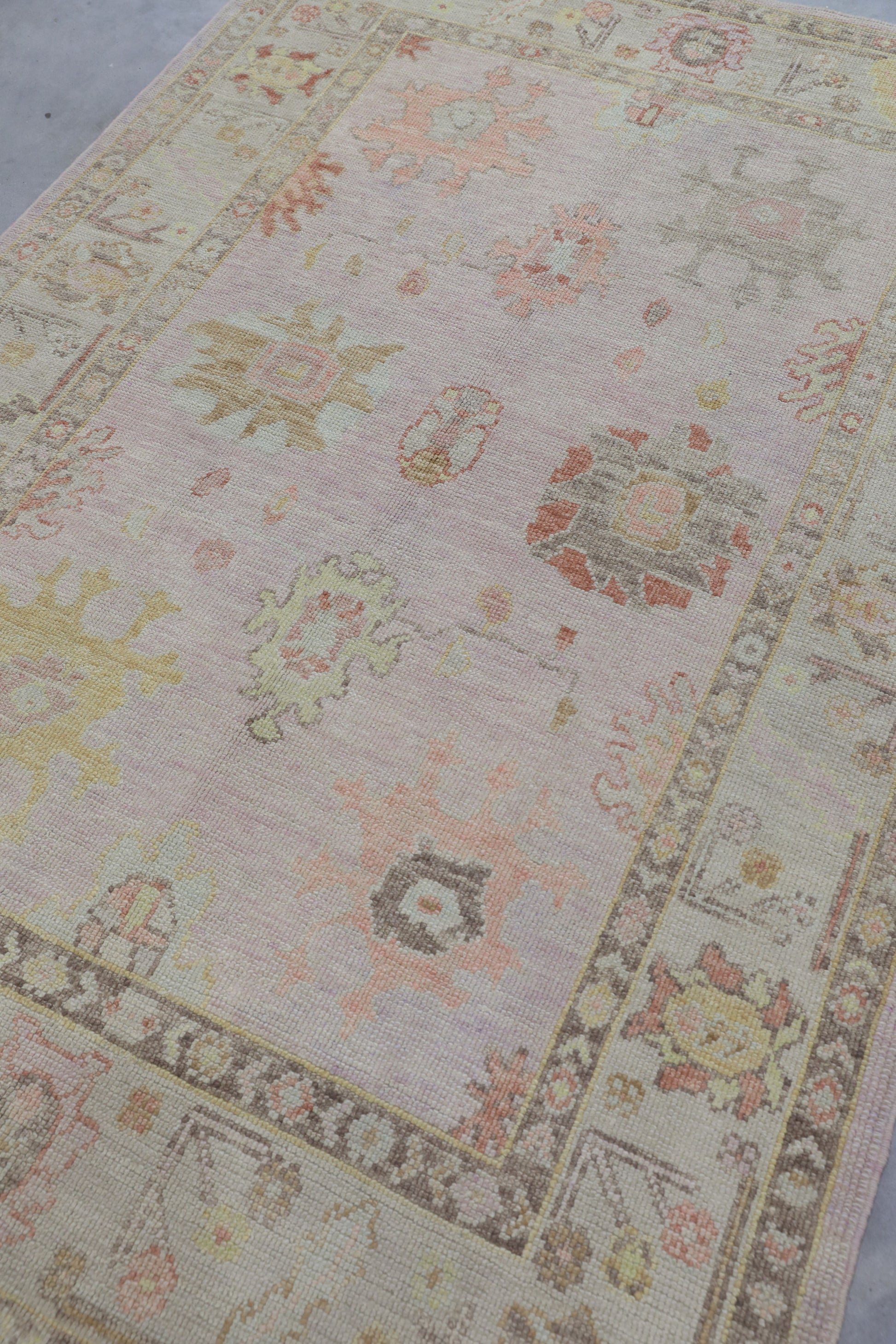 Turkish Oushak Rug 5'3" x 7'7 #2747