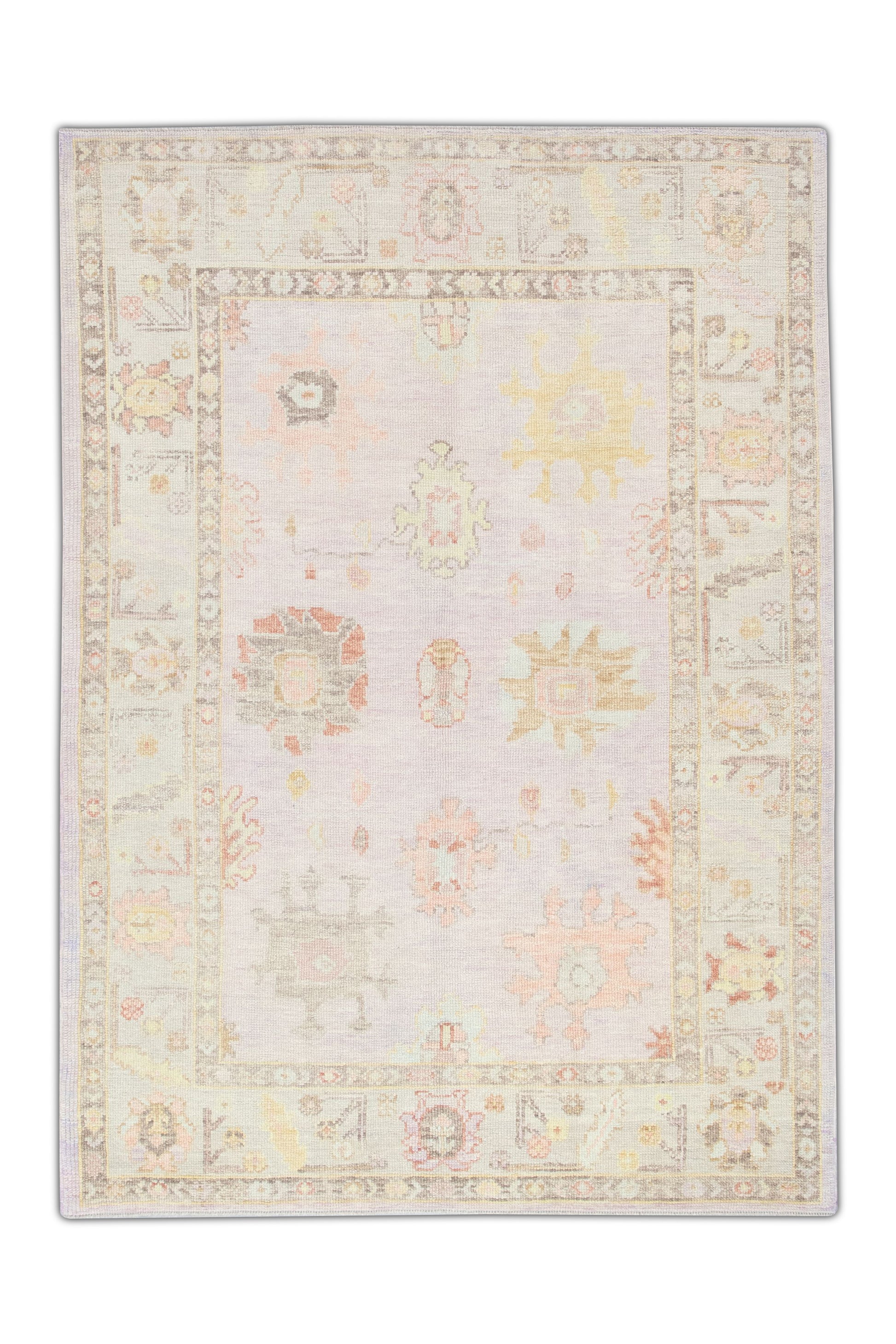 Turkish Oushak Rug 5'3" x 7'7 #2747