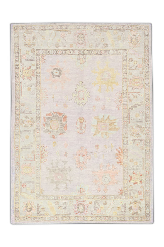 #2747 Turkish Oushak 5'3" x 7'7