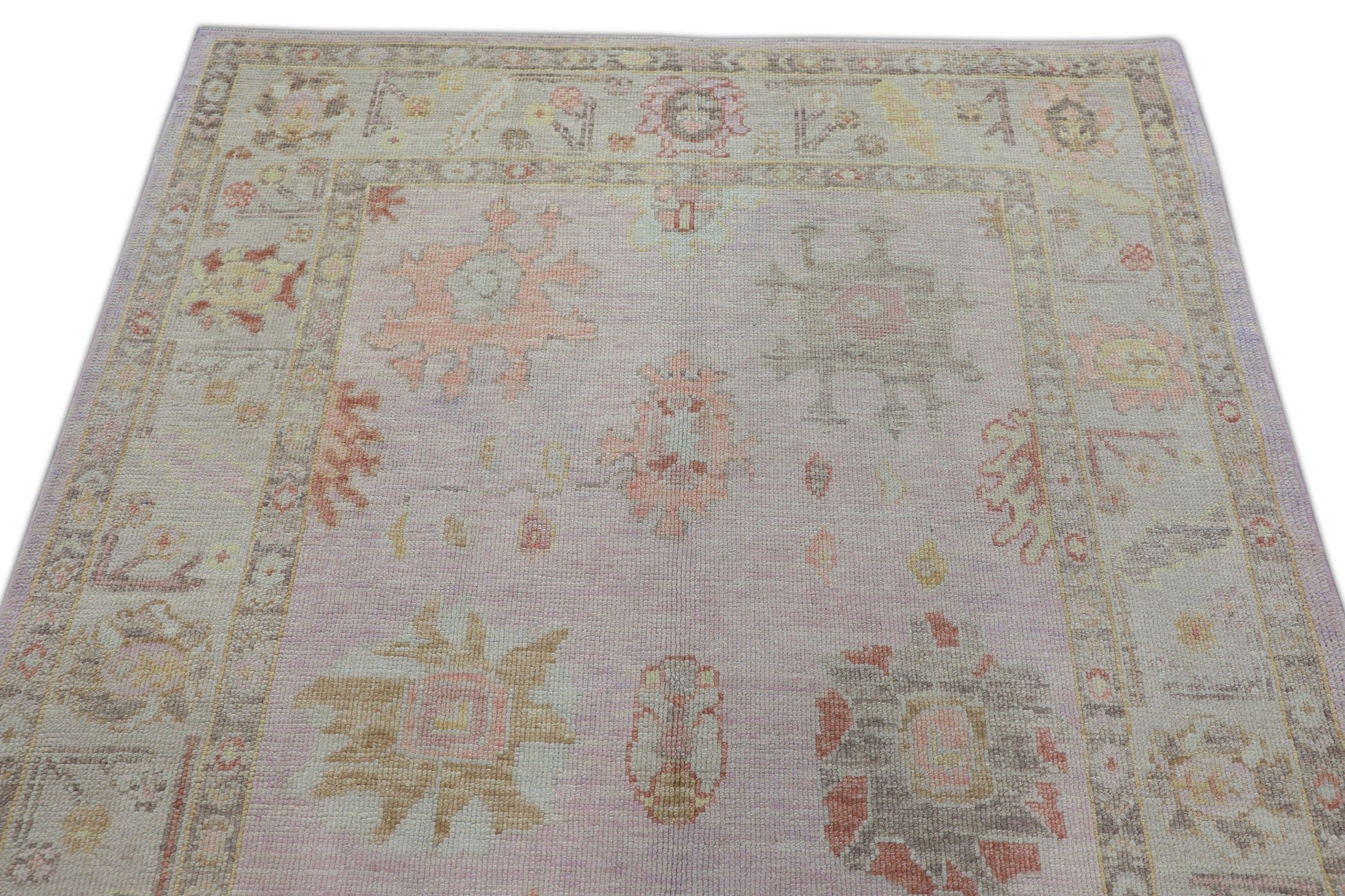 Turkish Oushak Rug 5'3" x 7'7 #2747