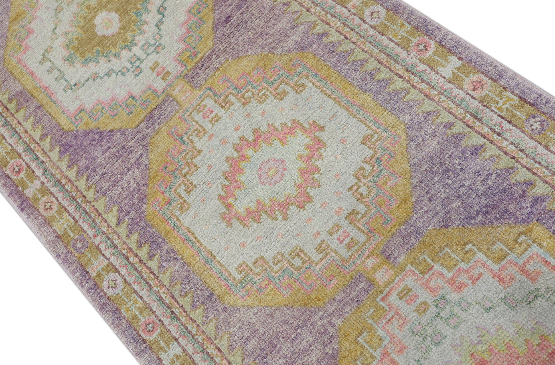 Turkish Oushak Rug 3' x 10'3" #4025