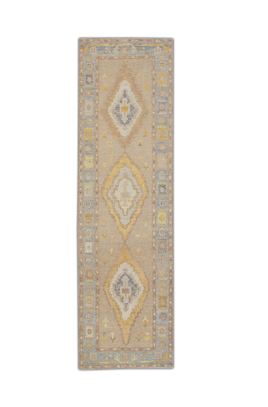 #4032 Turkish Oushak 2'10" x 9'8"