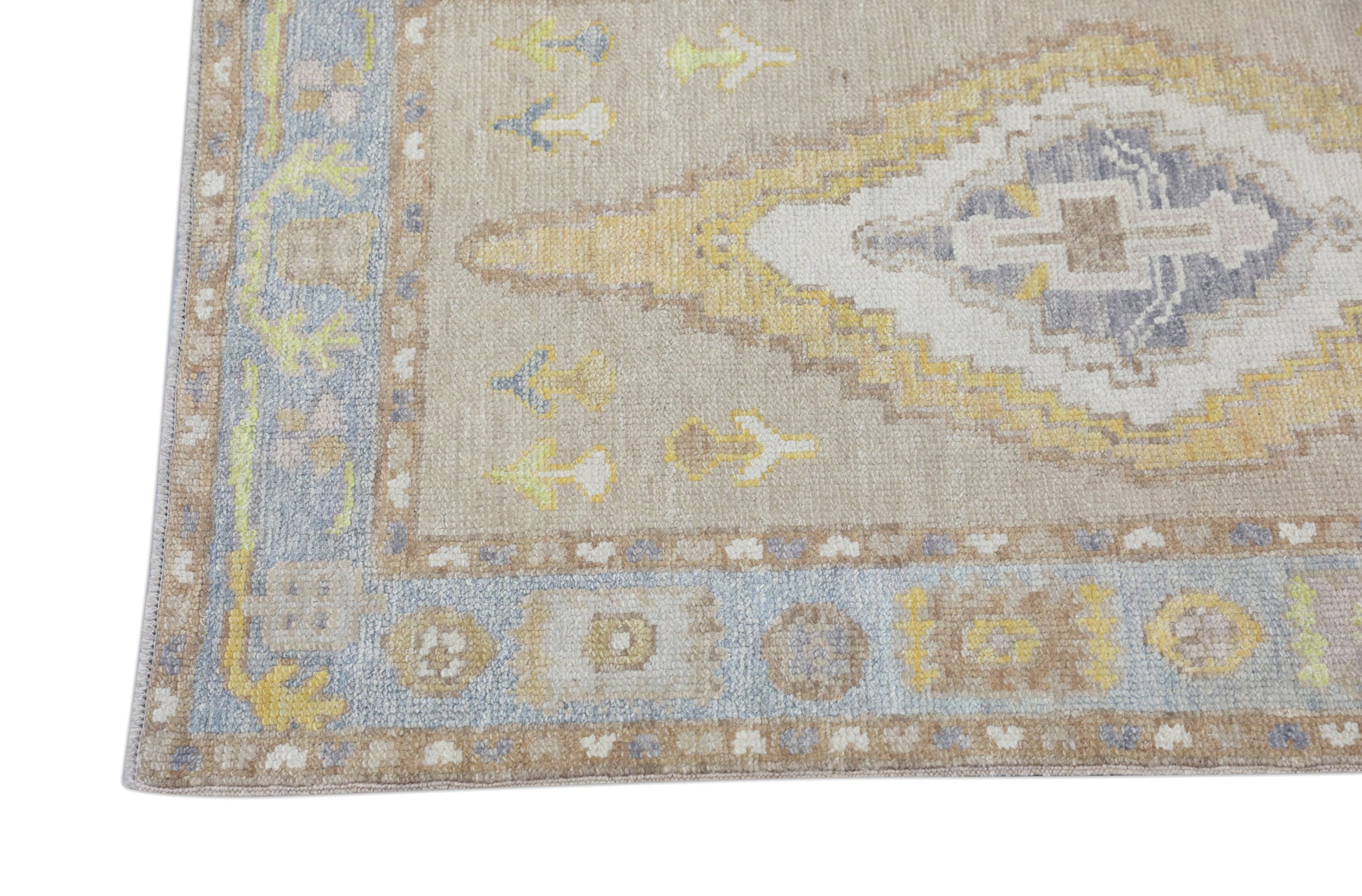 Turkish Oushak Rug 2'10" x 9'8" #4032