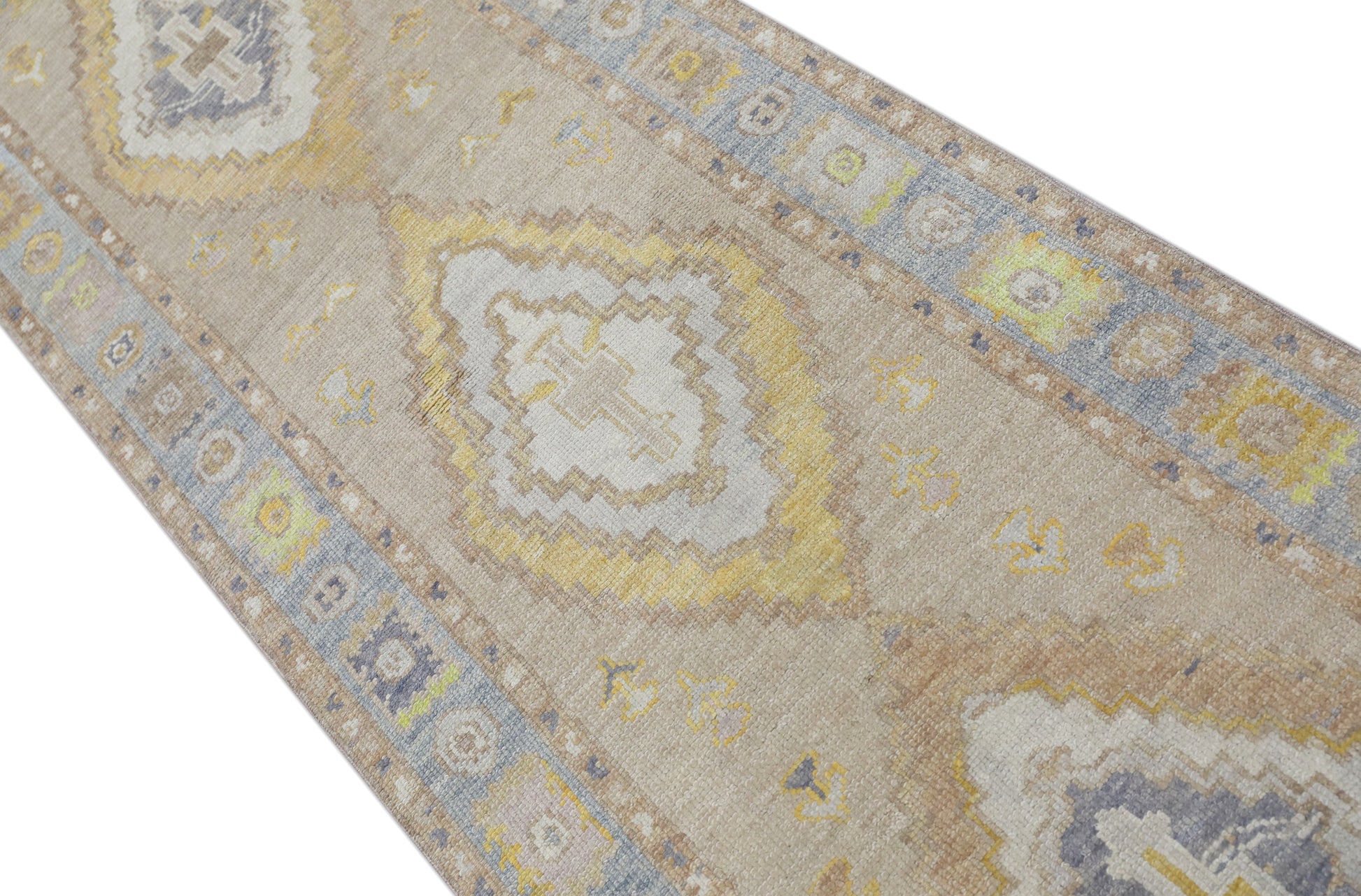 Turkish Oushak Rug 2'10" x 9'8" #4032