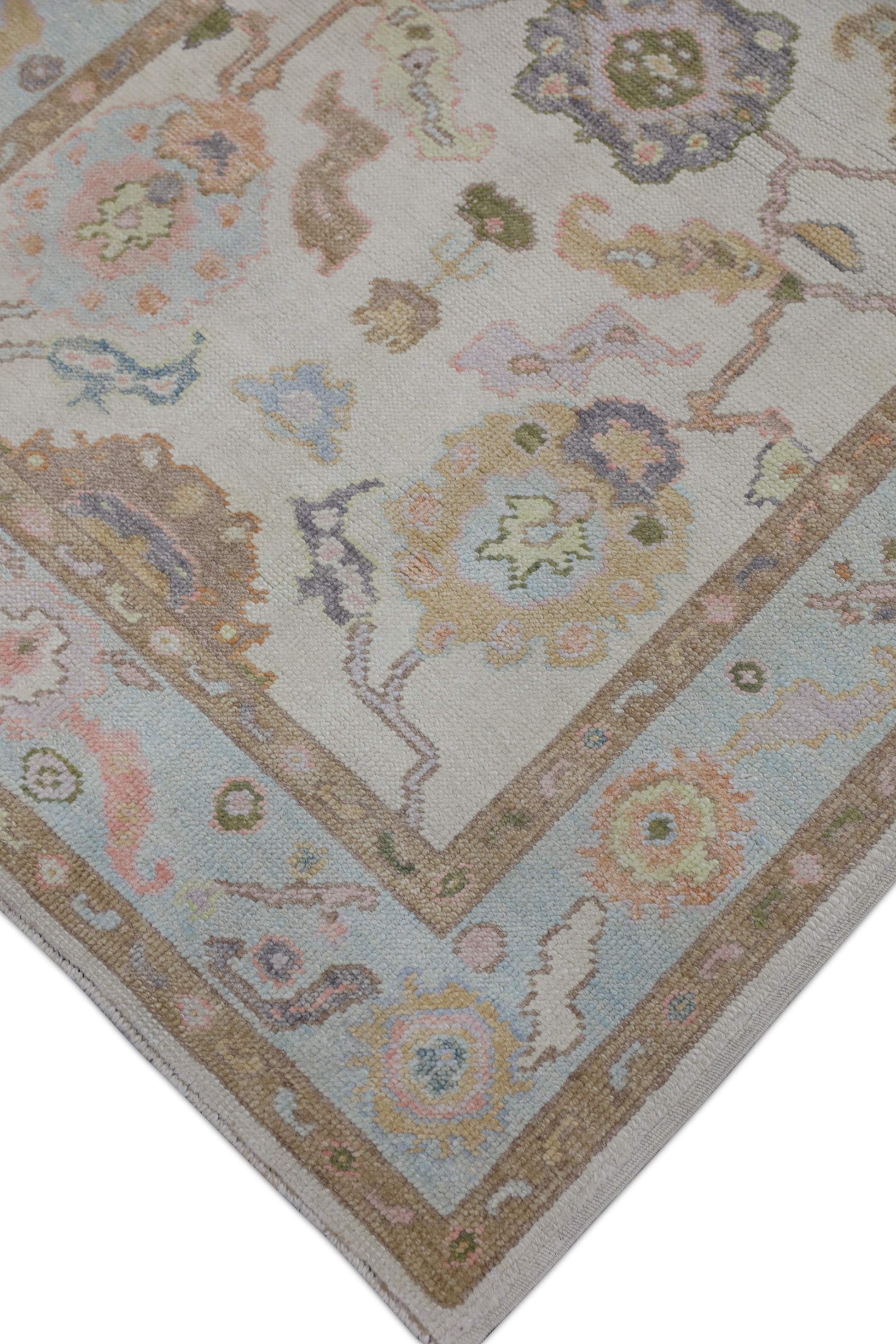Turkish Oushak Rug 4' x 6'2" #2854