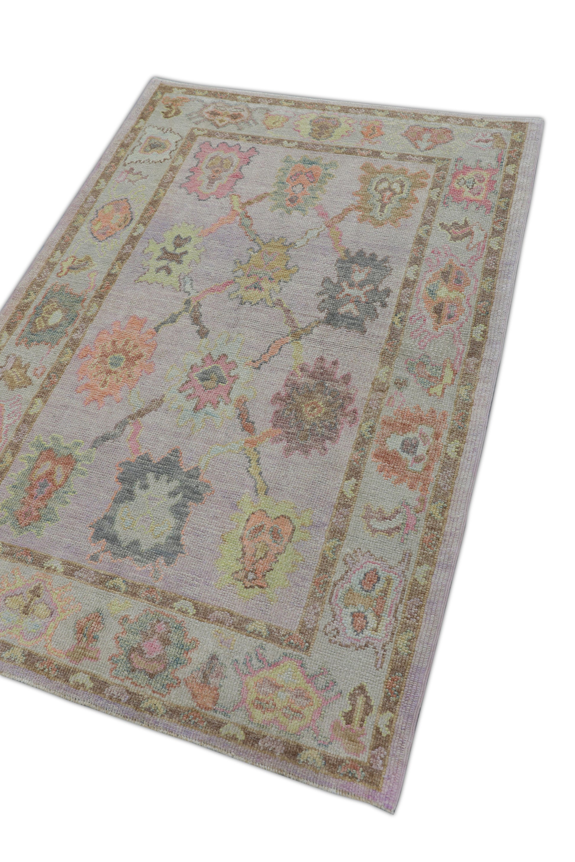 Turkish Oushak Rug 4'1" x 6' #2744