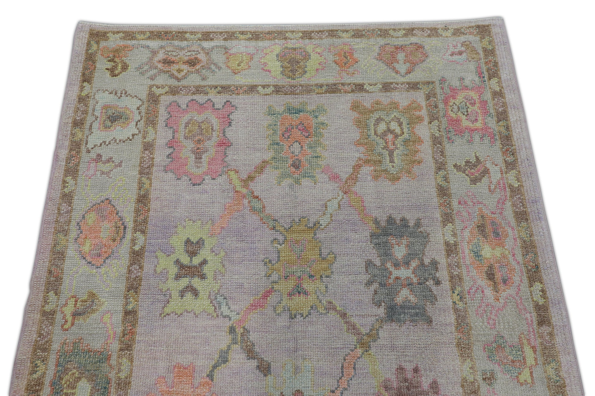 Turkish Oushak Rug 4'1" x 6' #2744