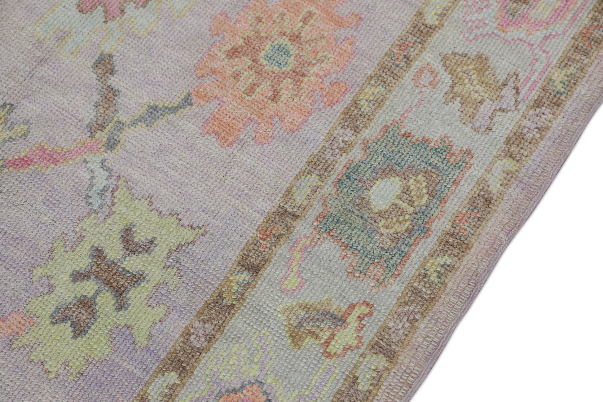 Turkish Oushak Rug 4'1" x 6' #2744