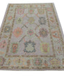 Turkish Oushak Rug 4'1" x 6' #2744