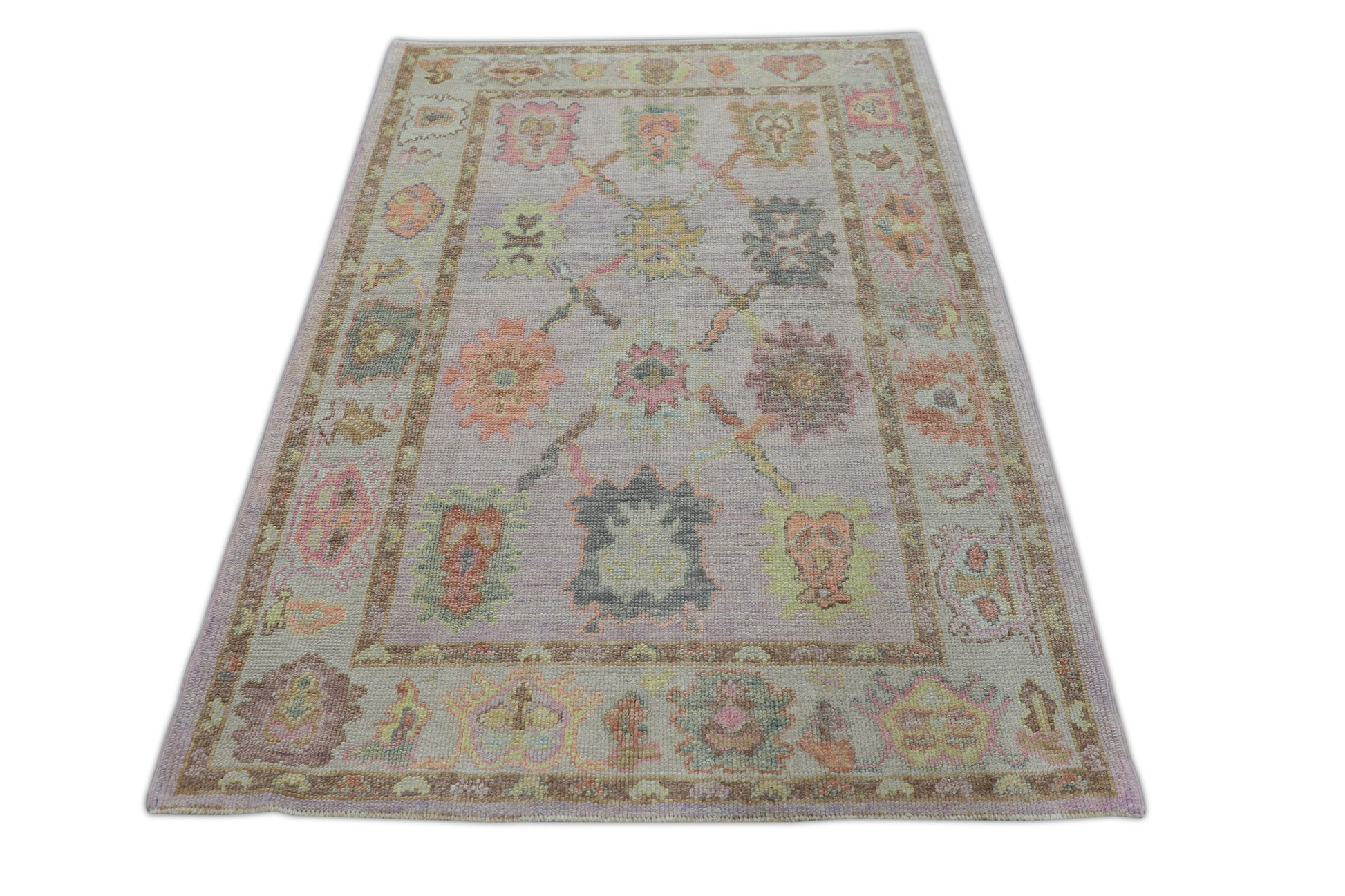 Turkish Oushak Rug 4'1" x 6' #2744