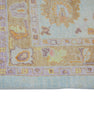 Turkish Oushak Rug 4'2" x 5'8" #5086
