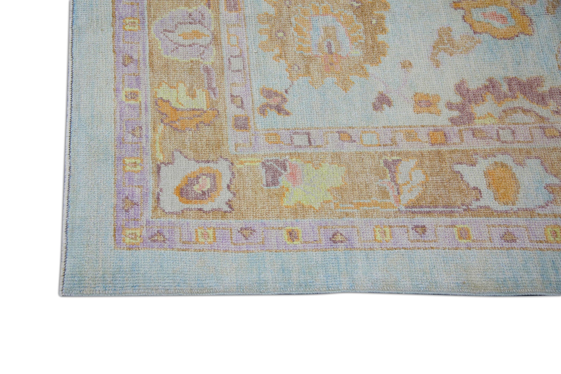 Turkish Oushak Rug 4'2" x 5'8" #5086
