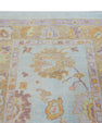 Turkish Oushak Rug 4'2" x 5'8" #5086
