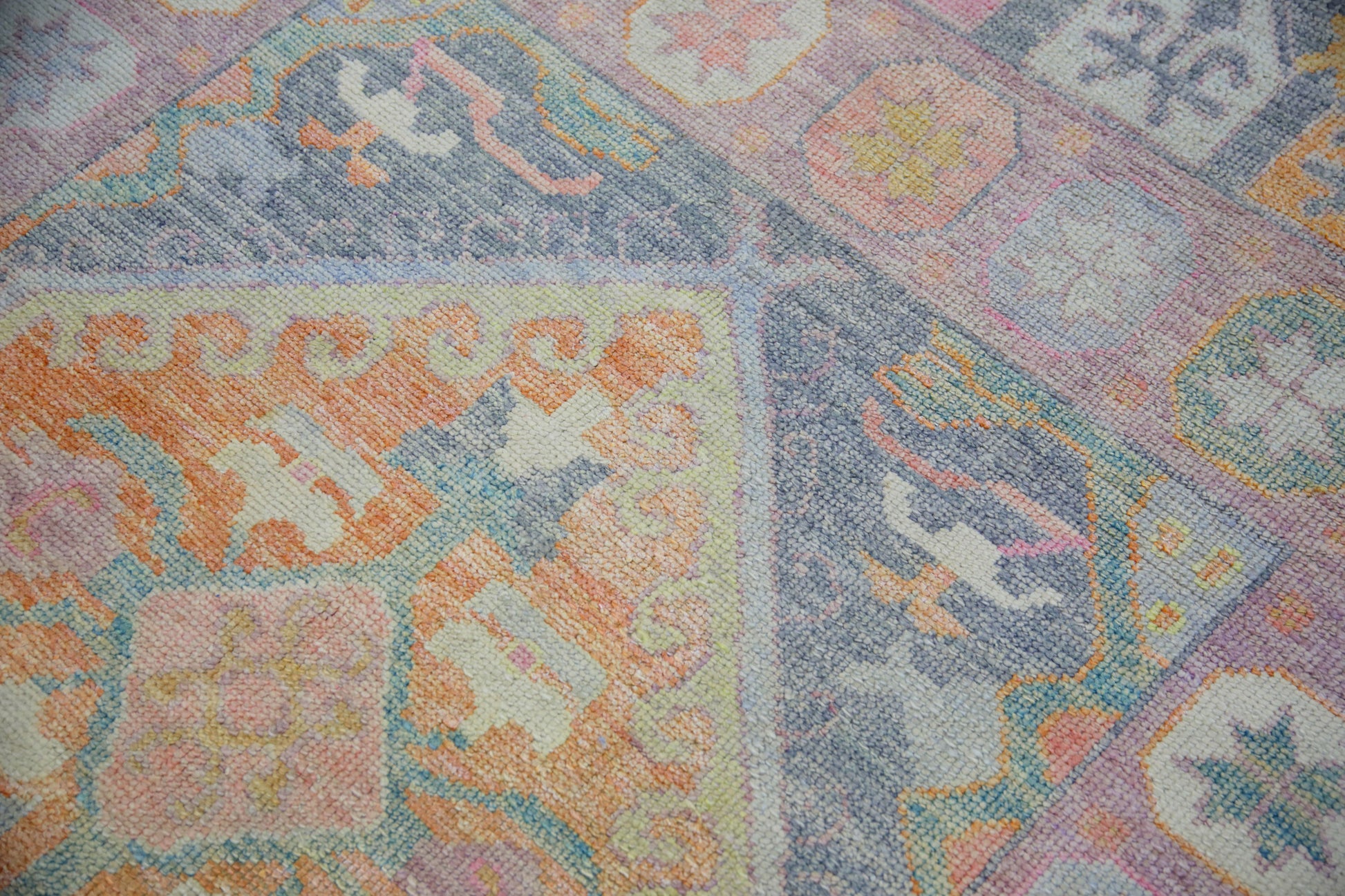 Turkish Oushak Rug 4'1" x 6'1" #5118