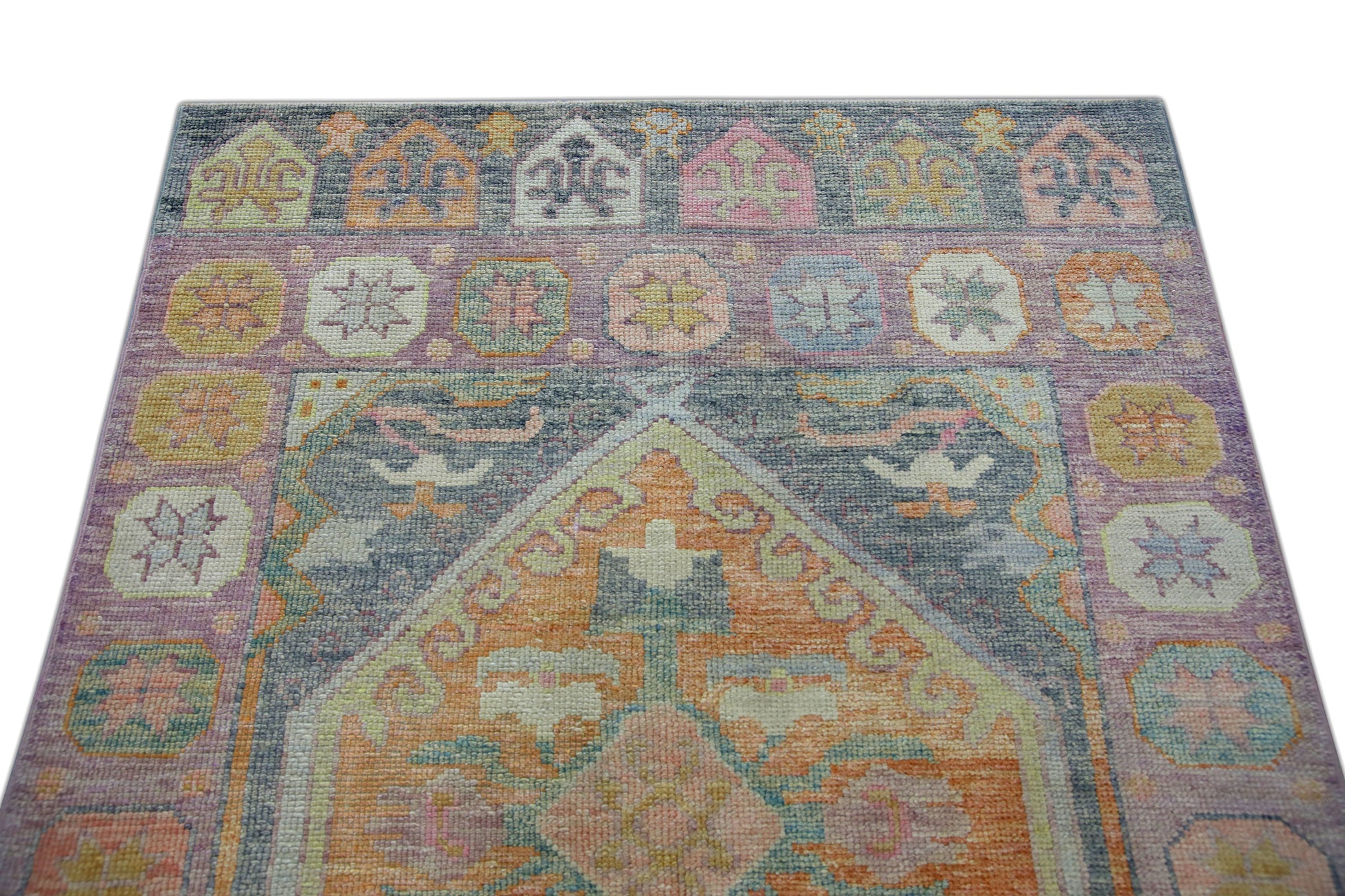 Turkish Oushak Rug 4'1" x 6'1" #5118