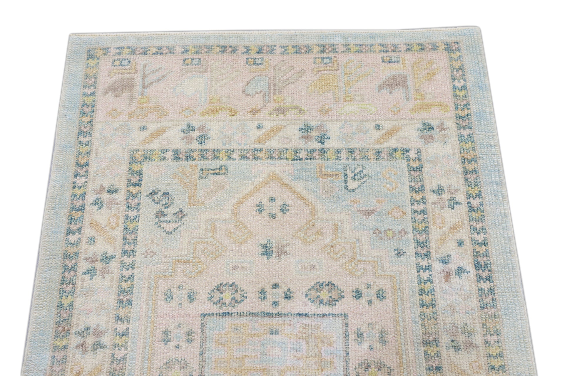 Turkish Oushak Rug 2'11" x 7'3" #4096