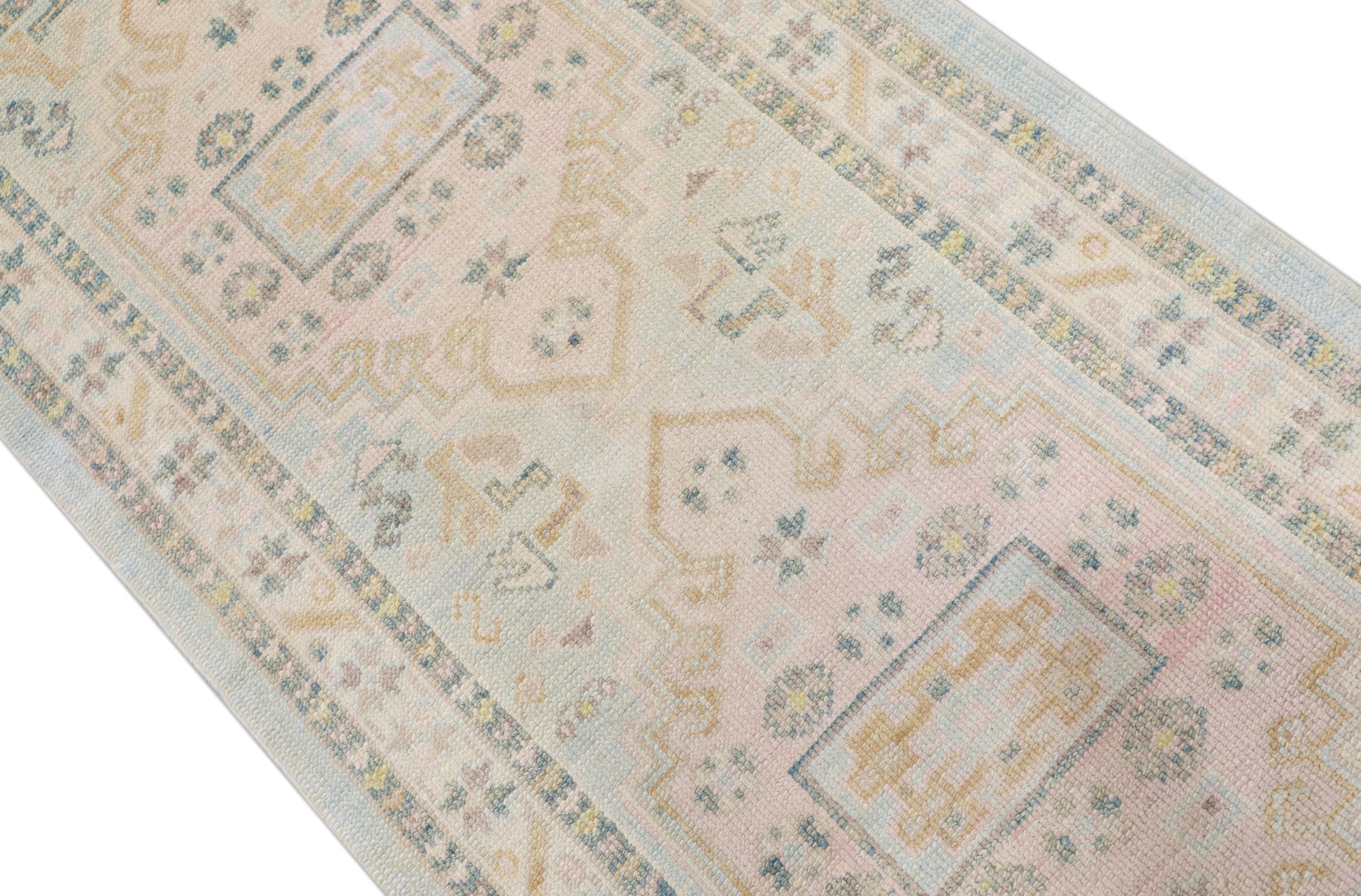 Turkish Oushak Rug 2'11" x 7'3" #4096
