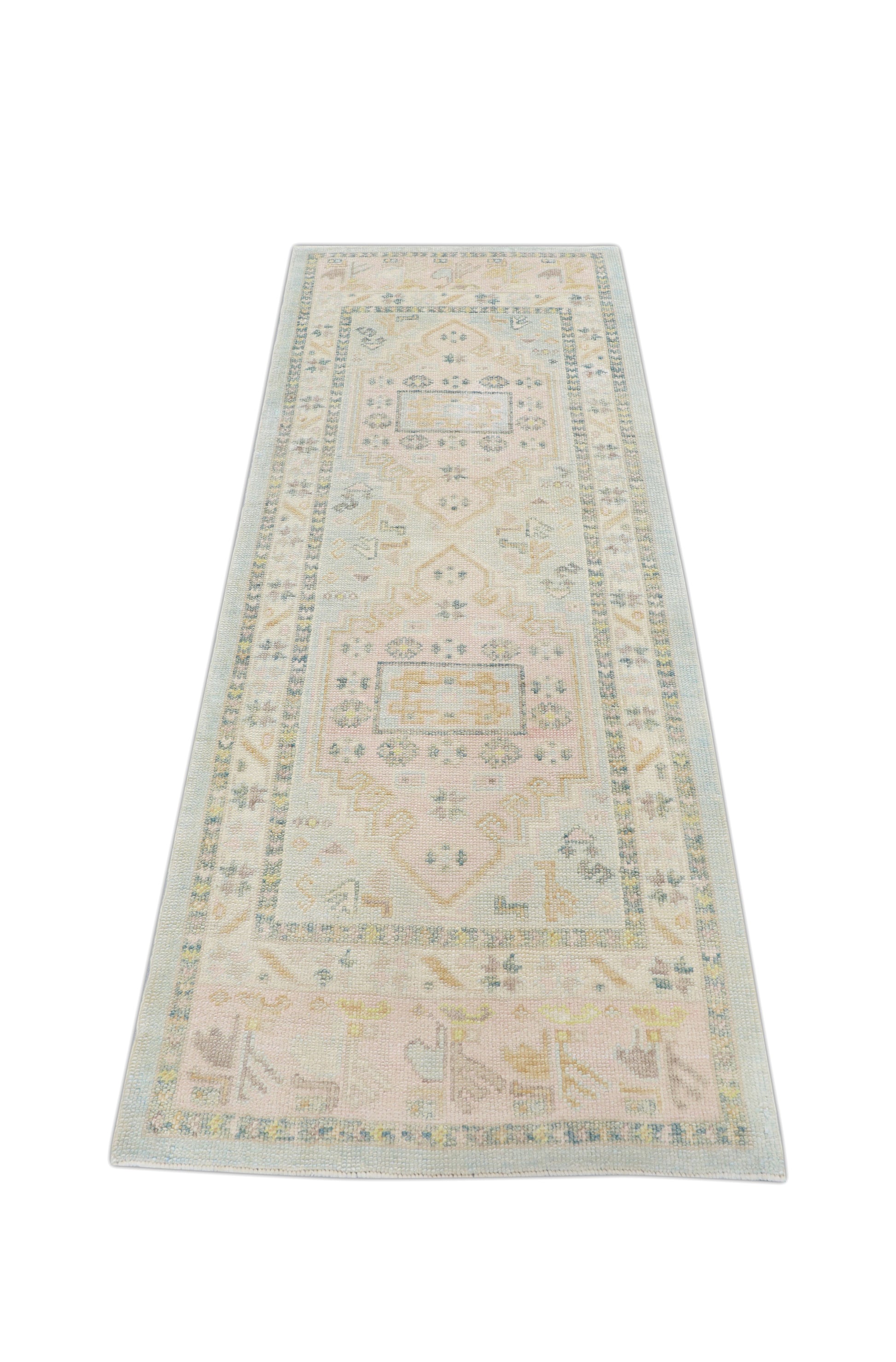 Turkish Oushak Rug 2'11" x 7'3" #4096