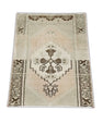Oriental Hand Knotted Vintage Turkish Mini Rug 1'8" x 2'5" #36