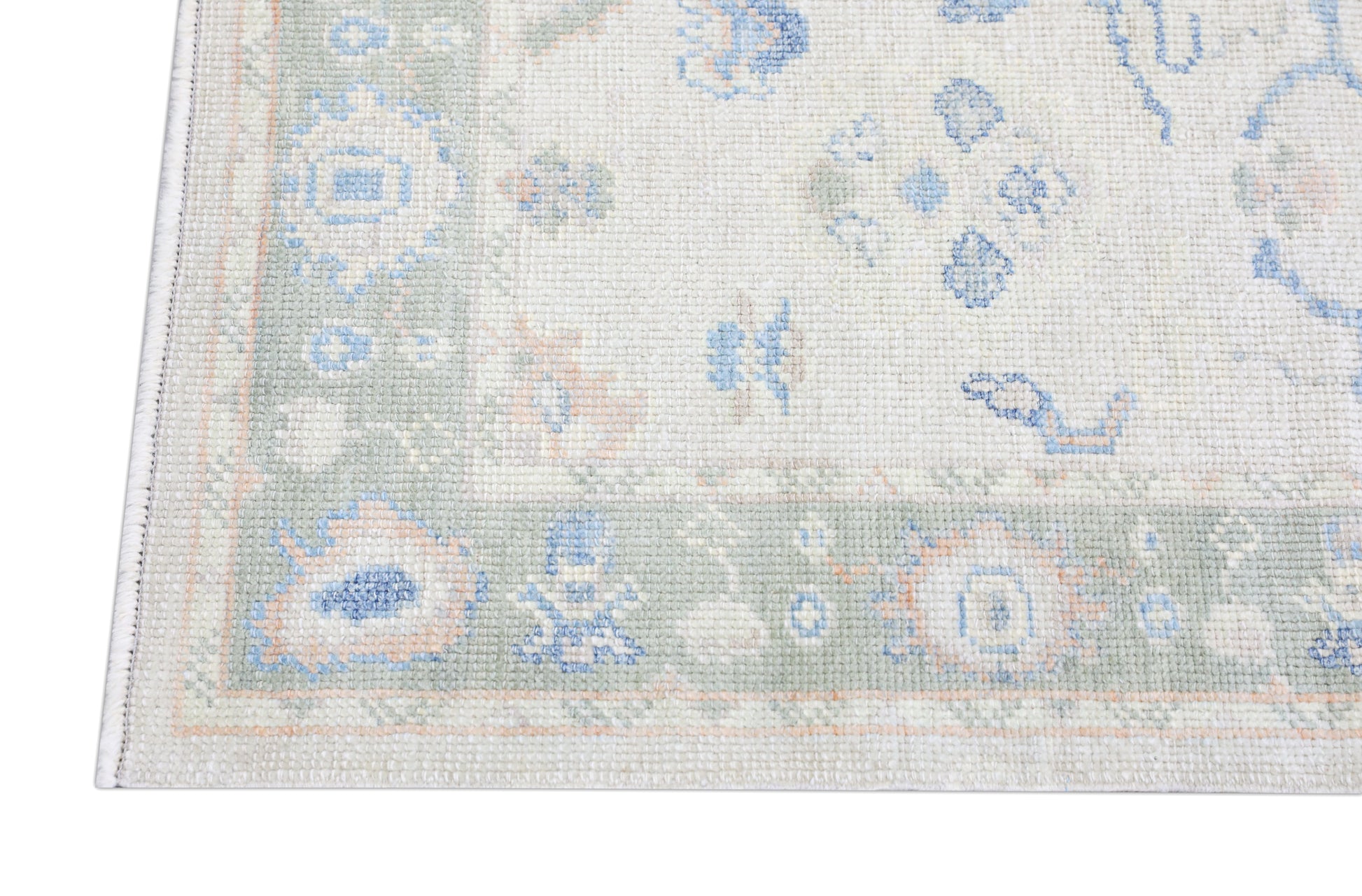 Turkish Oushak Rug 2'5" x 8'3" #4005