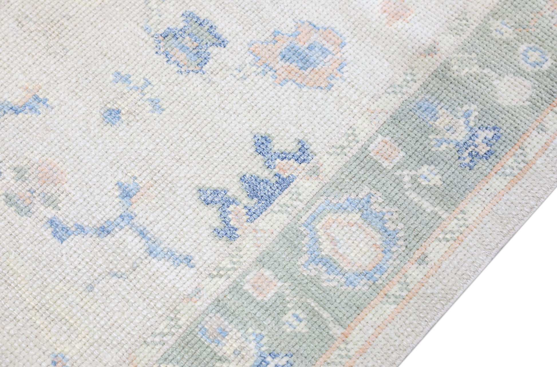 Turkish Oushak Rug 2'5" x 8'3" #4005