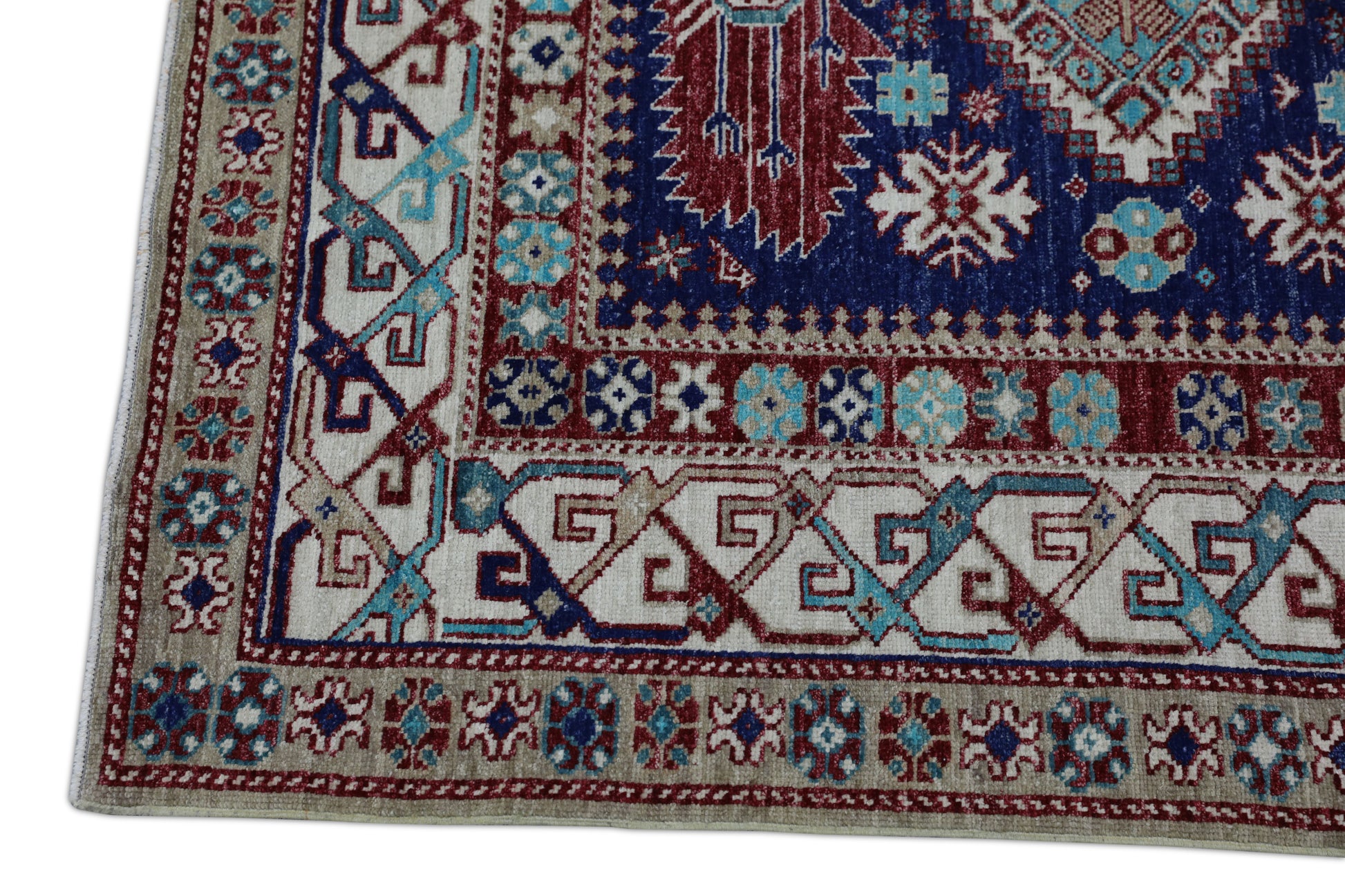 Turkish Antique Look Oushak Rug 4' x 4'2" #2684