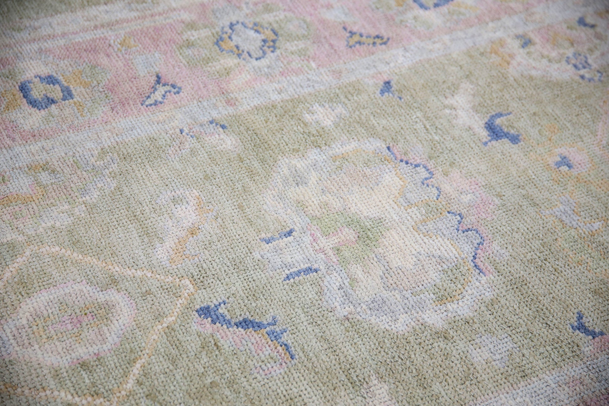 Turkish Oushak Rug 4'1" x 6' #5467