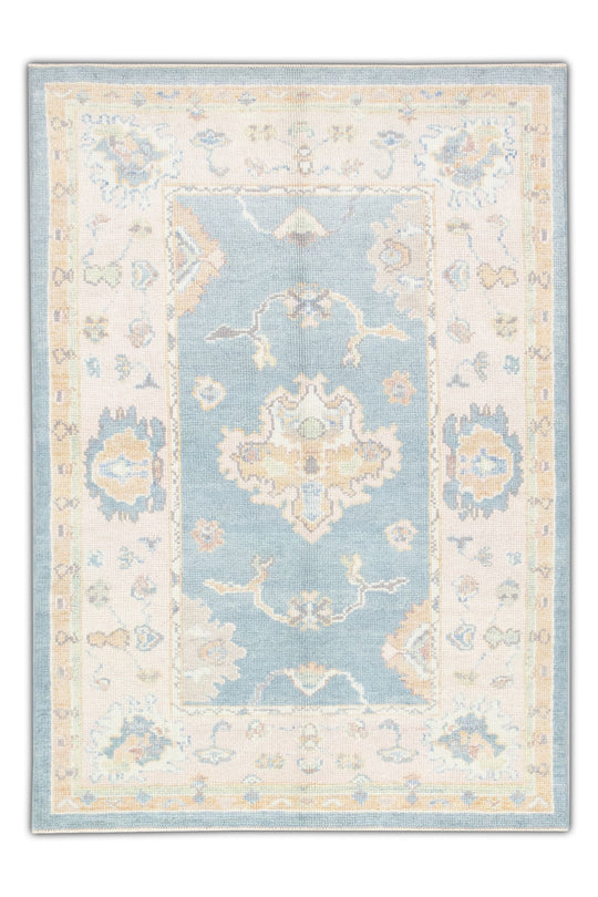 #3072 Turkish Oushak 3'10" x 5'6"