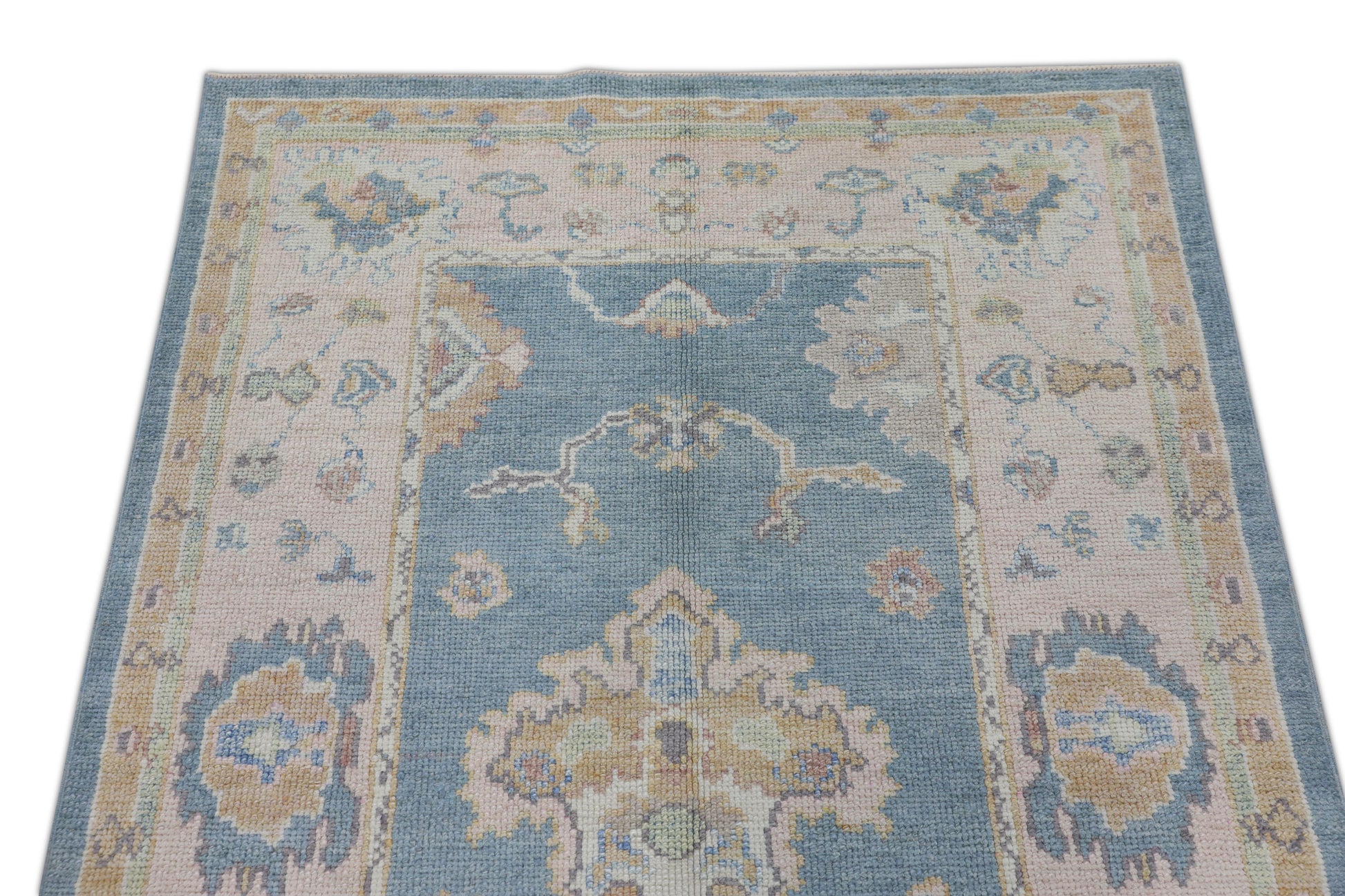 Turkish Oushak Rug 3'10" x 5'6" #3072