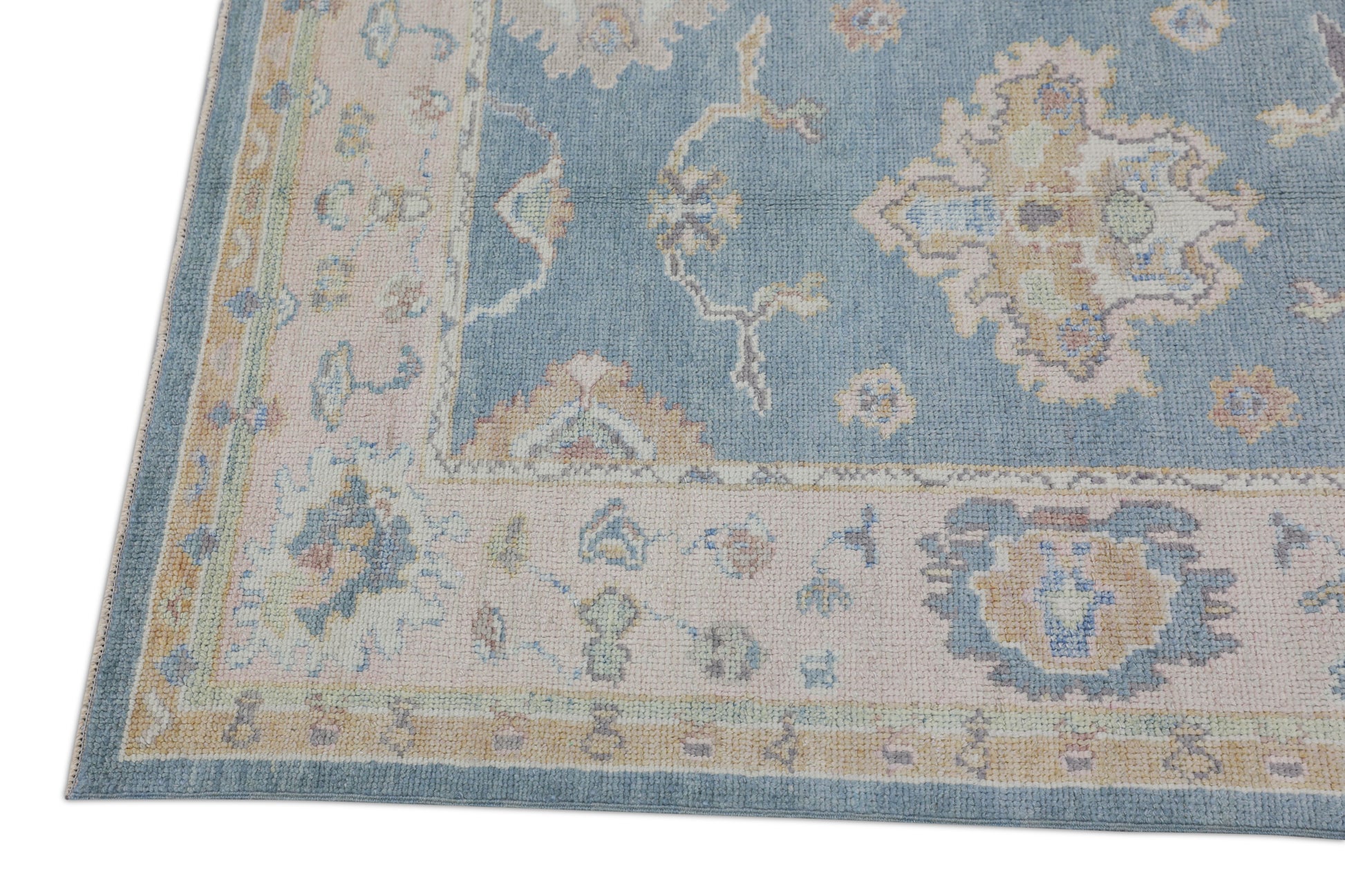 Turkish Oushak Rug 3'10" x 5'6" #3072