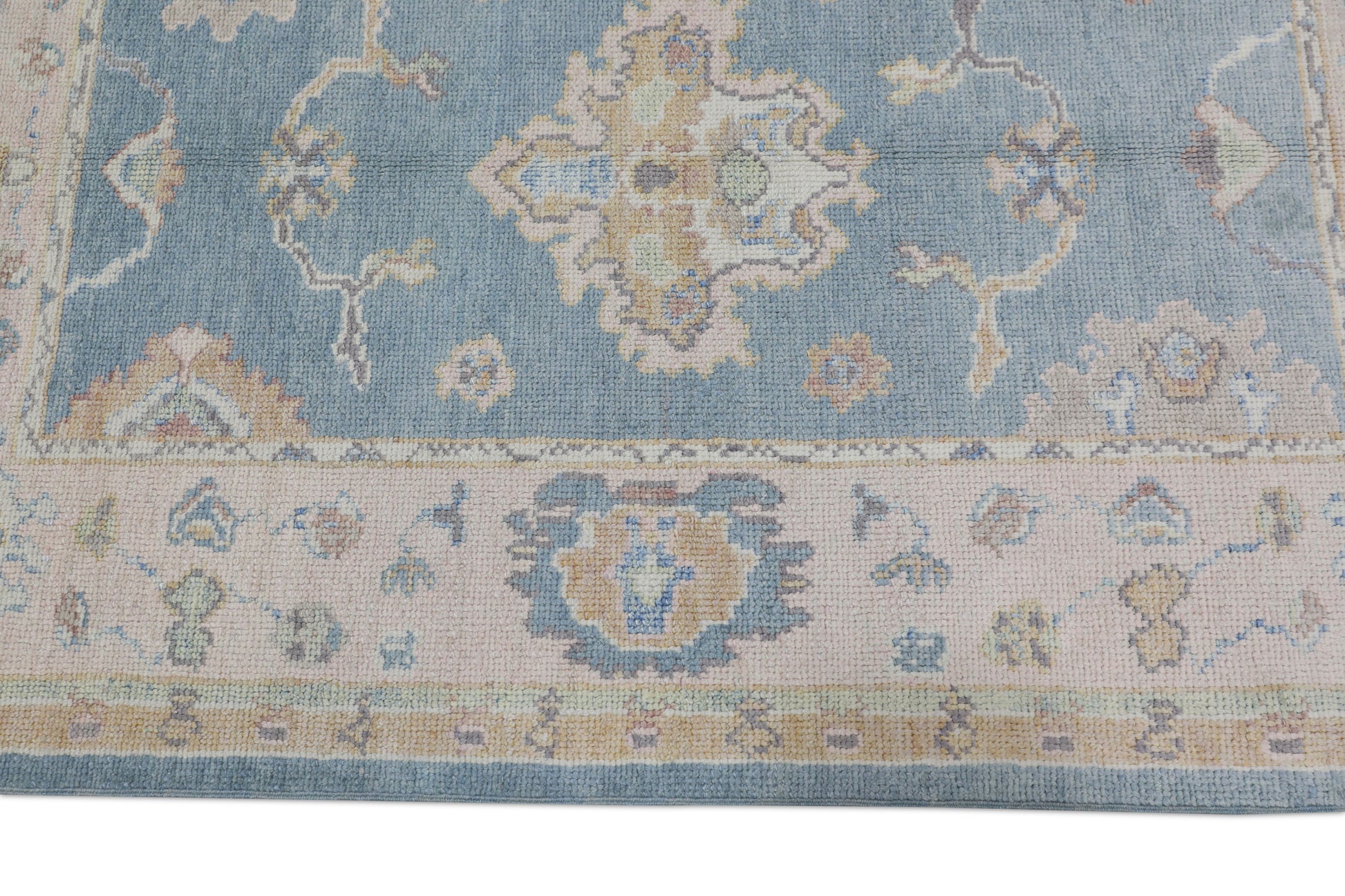 Turkish Oushak Rug 3'10" x 5'6" #3072