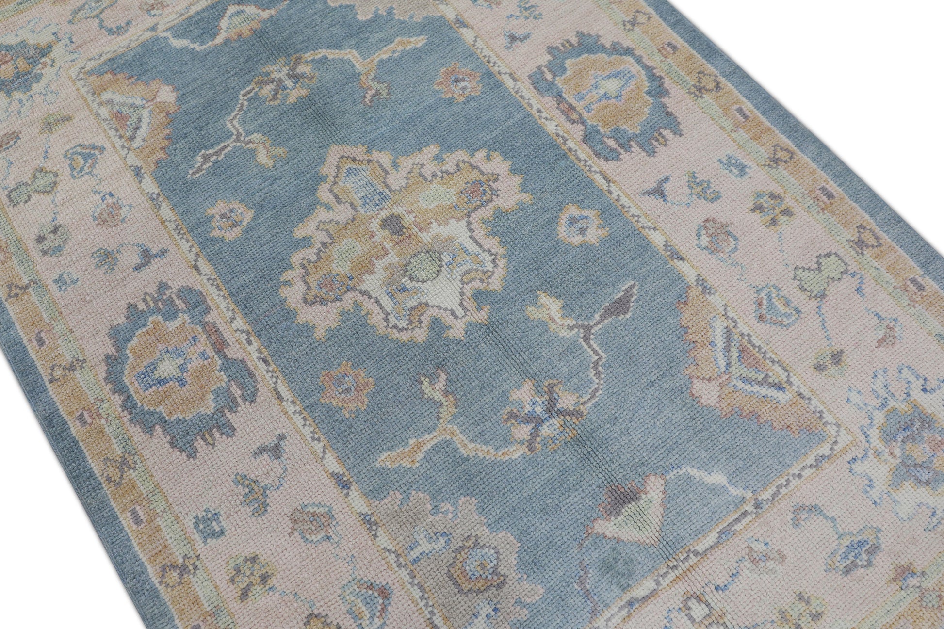 Turkish Oushak Rug 3'10" x 5'6" #3072