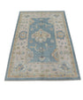 Turkish Oushak Rug 3'10" x 5'6" #3072