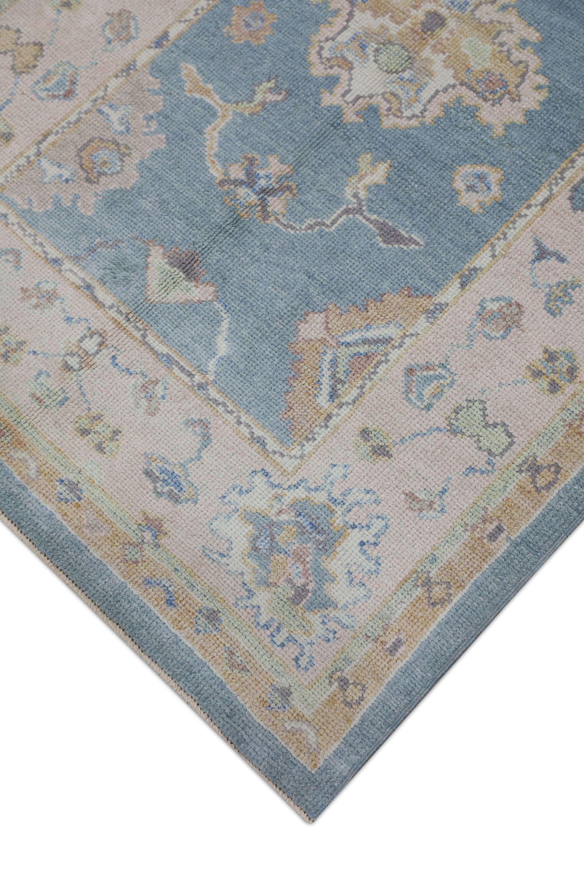 Turkish Oushak Rug 3'10" x 5'6" #3072