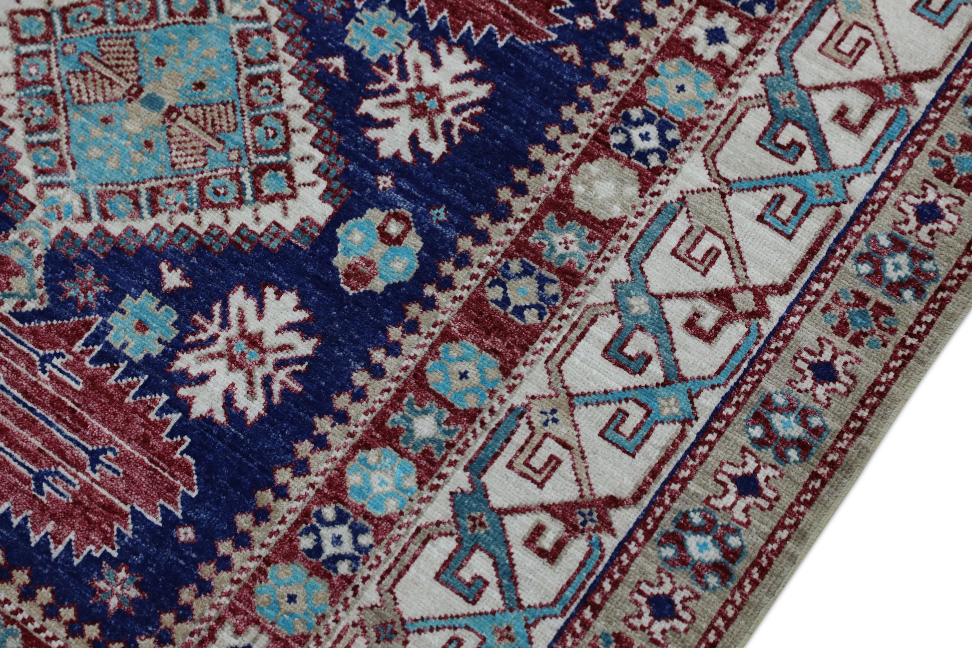 Turkish Antique Look Oushak Rug 4' x 4'3"  #2655