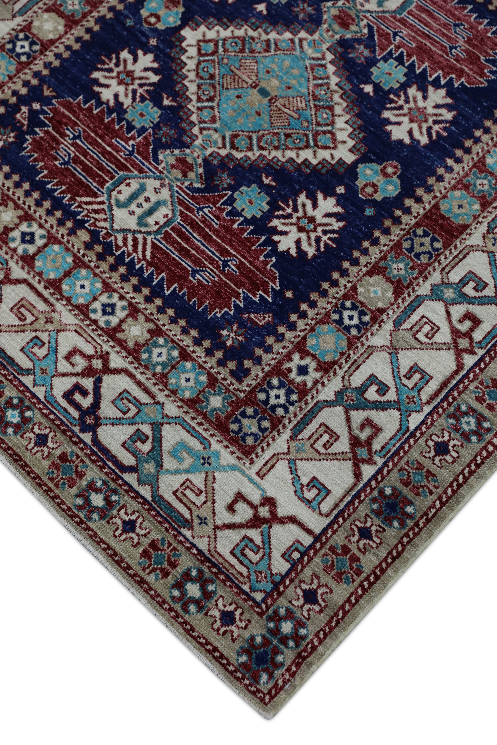 Turkish Antique Look Oushak Rug 4' x 4'3"  #2655