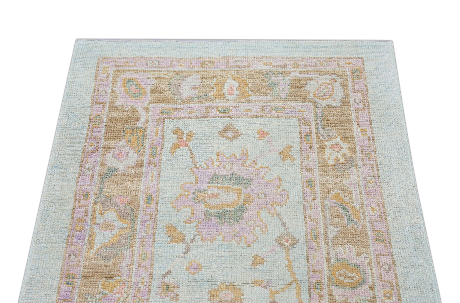Turkish Oushak Rug 3' x 6'3" #4376