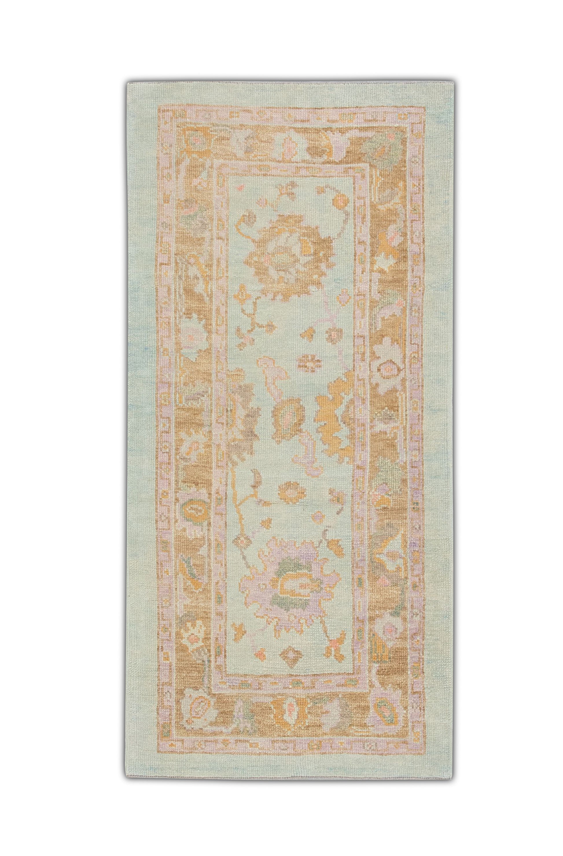 Turkish Oushak Rug 3' x 6'3" #4376