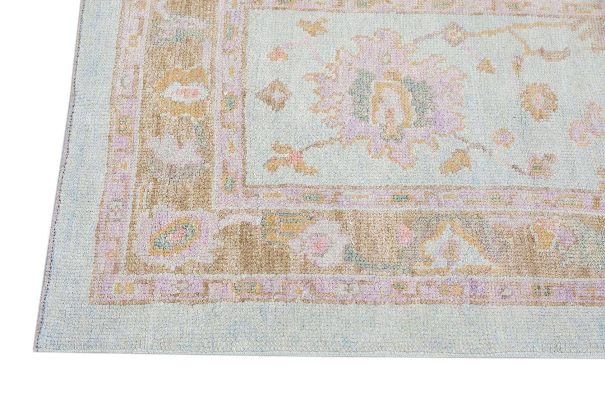 Turkish Oushak Rug 3' x 6'3" #4376